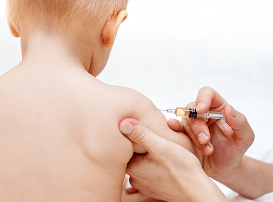 小児予防接種イメージ